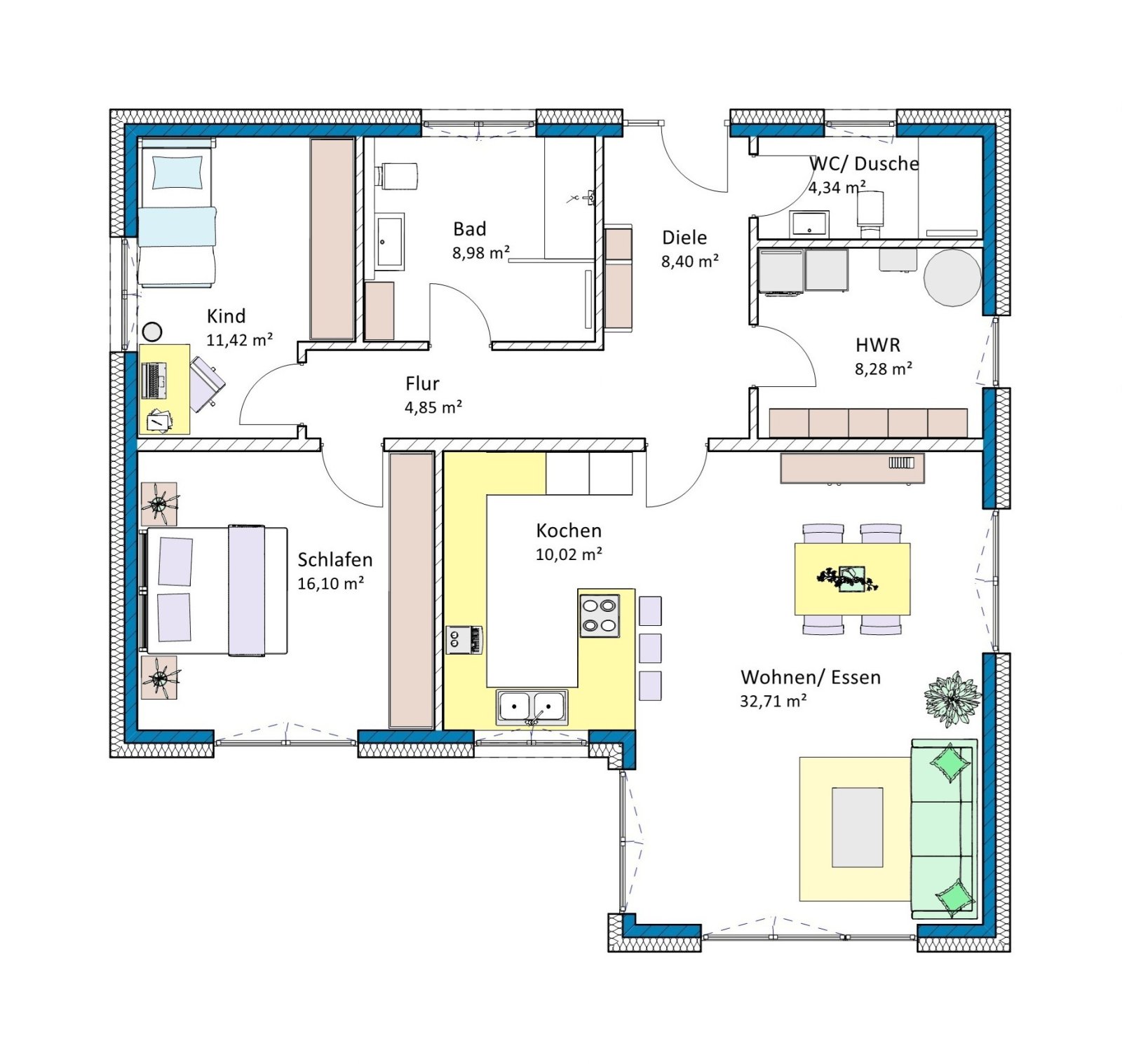 Neubau Bungalow